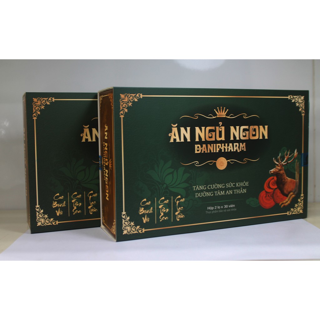 ĂN NGỦ NGON - TĂNG CƯỜNG SỨC KHỎE - DƯỠNG TÂM AN THẦN - ĐÔNG TRÙNG HẠ THẢO -NẤM LINH CHI - NHUNG HƯƠU