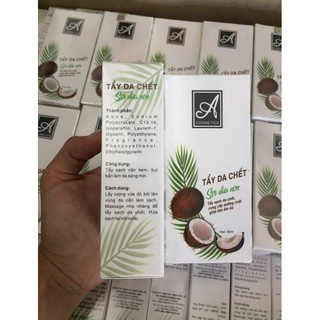 Tẩy Da Chết Dừa Non A Cosmetic( Hàng Công Ty)