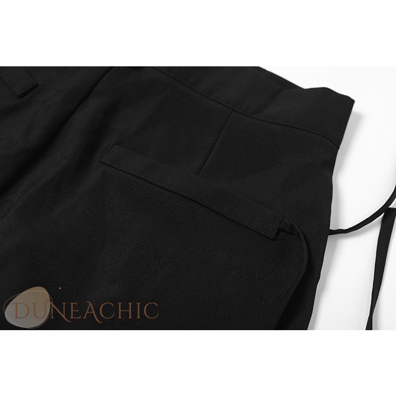 Quần ống rộng DUNEA lưng cao thời trang cá tính cho nữ