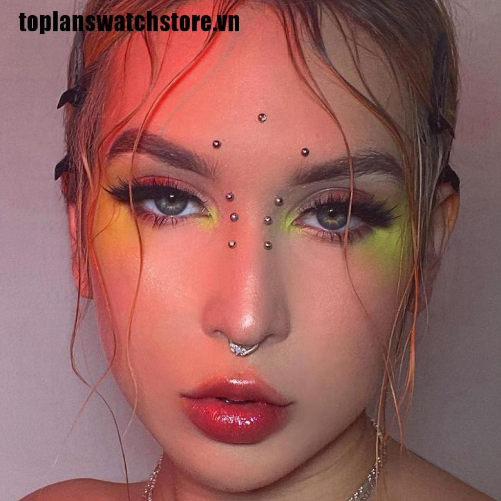 [toplanswatch] Set 20 Khuyên Xỏ Mũi / Lông Mày / Môi Bằng Thép Không Gỉ