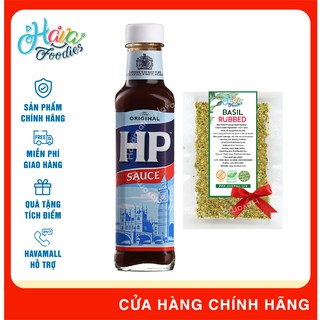 Sốt hp - hp sauce 220ml - tặng lá basil