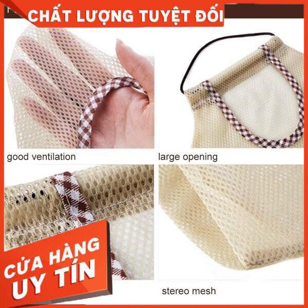 [Xả kho + free ship] Túi lưới đựng hành tỏi đồ dùng cá nhân tiện lợi