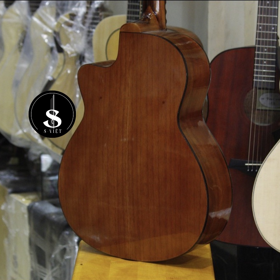 Đàn guitar tân cổ gỗ thịt giá rẻ chính hãng S Việt mã C02