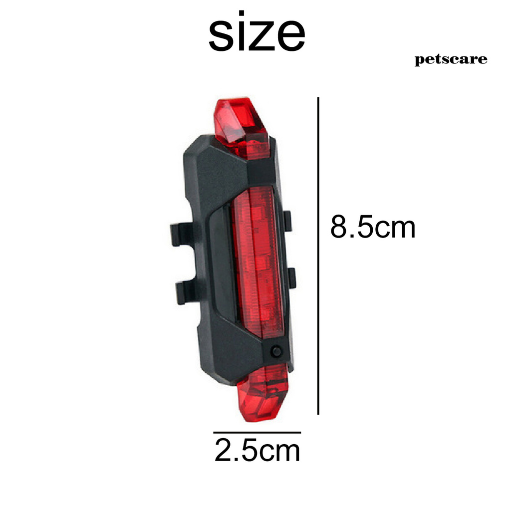 Đèn Xe Đạp Tiết Kiệm Năng Lượng Chống Nước Gắn Yên Sau Xe Đạp