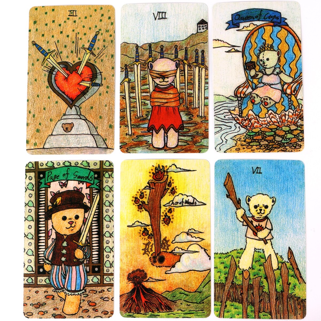 Bộ Bài Muppet Bear Tarot T11