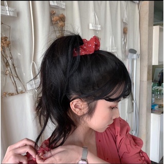 dây buộc tóc srunchies chấm bi