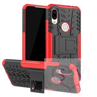 Ốp điện thoại họa tiết hoa văn nhiều màu kèm giá đỡ chống rơi cho REDMI 7 XIAOMI REDMI7