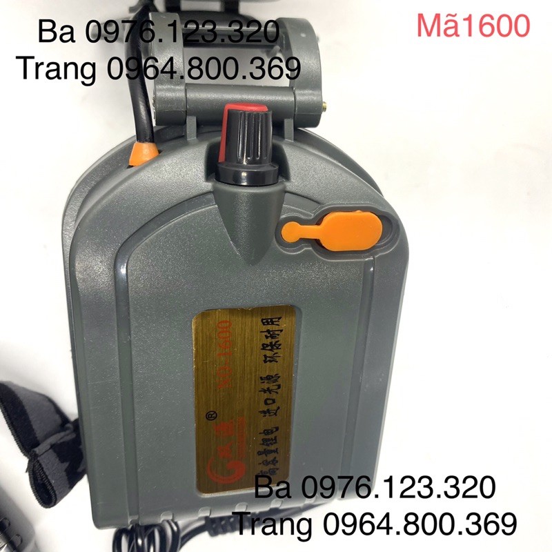 Đèn pin đội đầu siêu sáng điều chỉnh triết áp 1600 150W