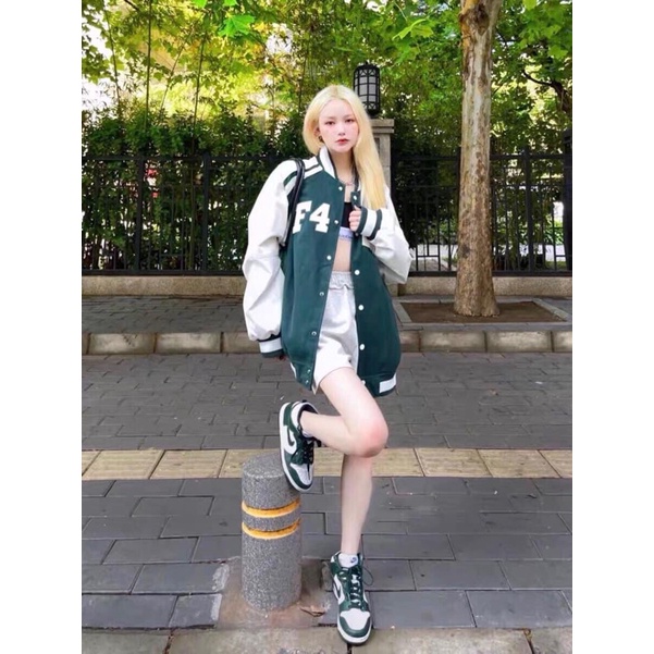 Áo BOMBER,Áo khoác bong chày 3 màu From rộng Unisex,Áo khoác nỉ F426 from thụng ,dáng thể thao