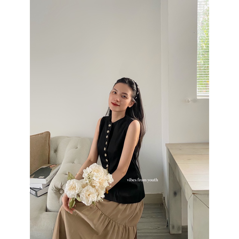 ÁO SÁT NÁCH PHỐI CÚC LAI BẦU_AV1214