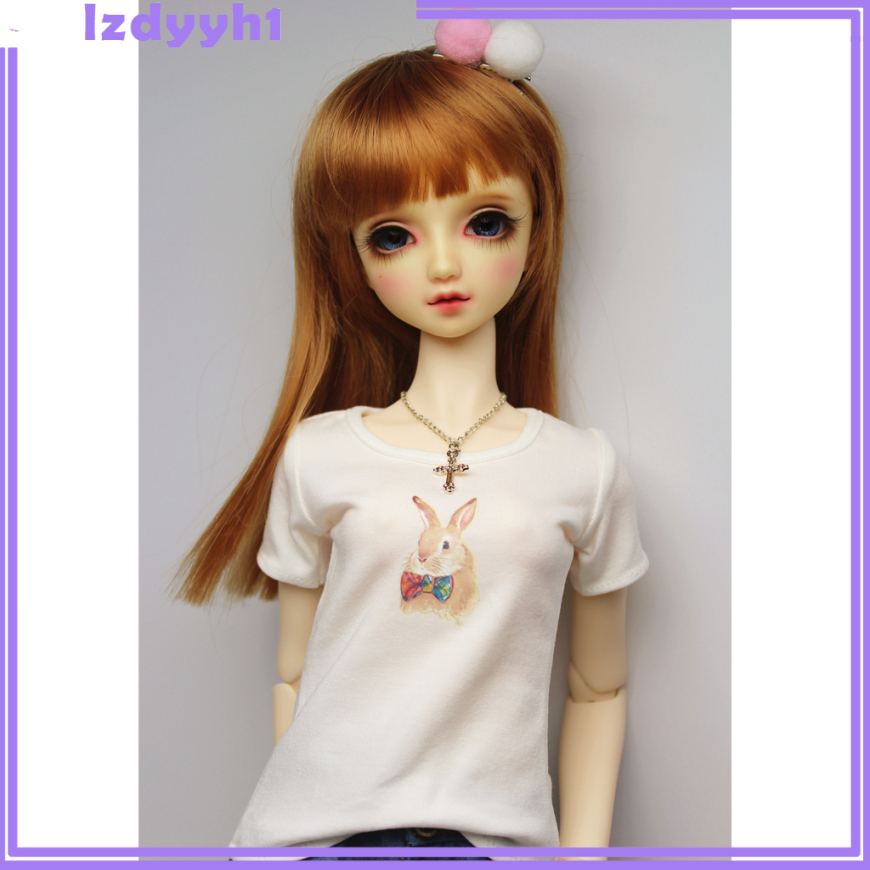 Đầm Thun Ngắn Tay Thời Trang Cho Búp Bê 1 / 3 / 1 / 4 Bjd Sd Lust