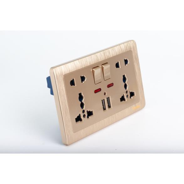 Ổ Cắm Điện Đa Năng Có công tắc, Tích Hợp Cổng Sạc USB TK-TT-127 Chính Hãng Tenko - Bảo Hành 24 Tháng