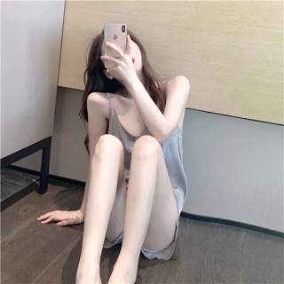 SIÊU PHẨM SEXY - BỘ NGỦ 2 DÂY LỤA SIÊU MỀM
