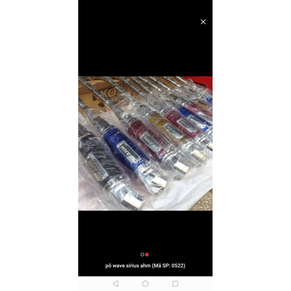 Pô ahm cho Sirius RC xăng Jupiter xăng  sirius fi jupiter fi full cổ