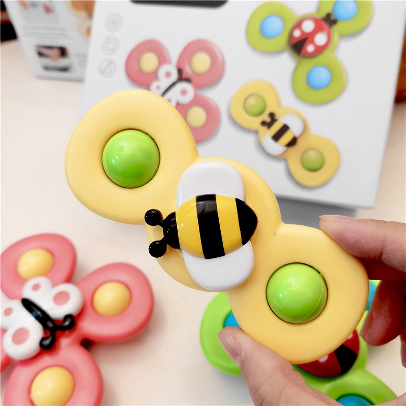 Đồ chơi con quay vui nhộn, con quay Spinner cho bé hình động vật dễ thương Master Kids