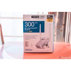 Repeater Wifi 300Mbps Totolink EX201 Trắng - Bộ kích sóng wifi ko dây chính hãng Totolink | BigBuy360 - bigbuy360.vn