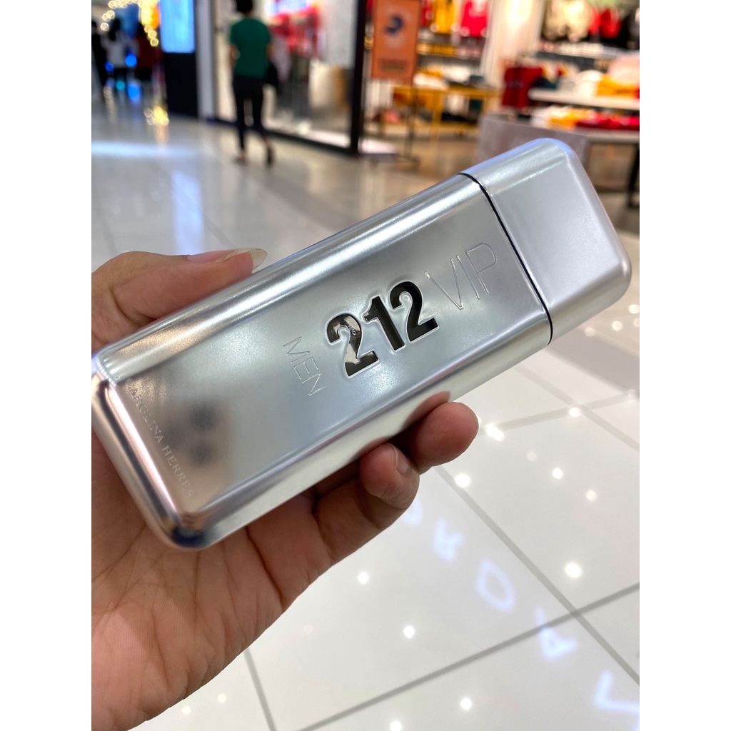 Nước Hoa nam Carolina Herrera 212 Vip Men EDT 100ml 212 vip nắp bạc nước hoa nam thơm lâu mùi dịu mát