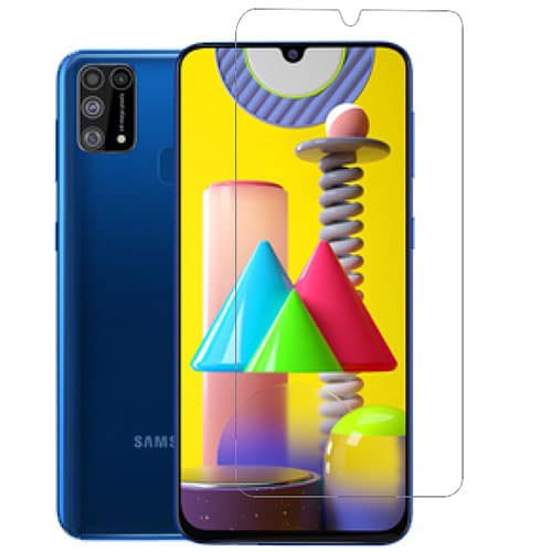 Kính cường lực trong suốt Samsung Galaxy M21 (Kèm miếng lau)