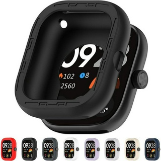 Ốp bảo vệ silicon mềm cho redmi watch 4 khung bảo vệ vỏ ốp lưng chống trầy xước chống sốc