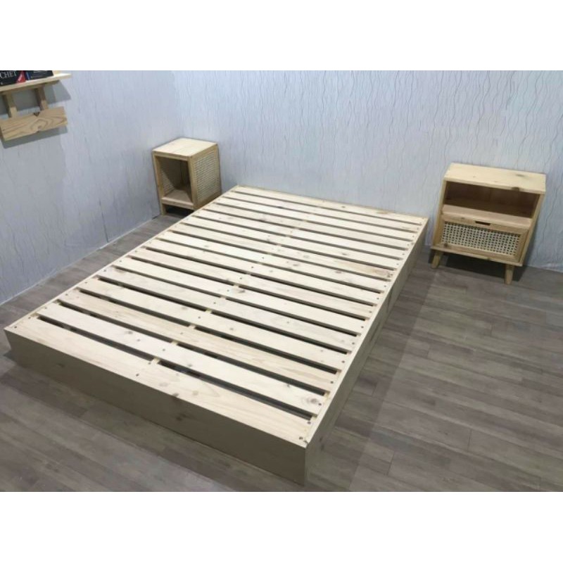 [GN005] - 2.2*2M GIƯỜNG HỘP GỖ THÔNG | BigBuy360 - bigbuy360.vn