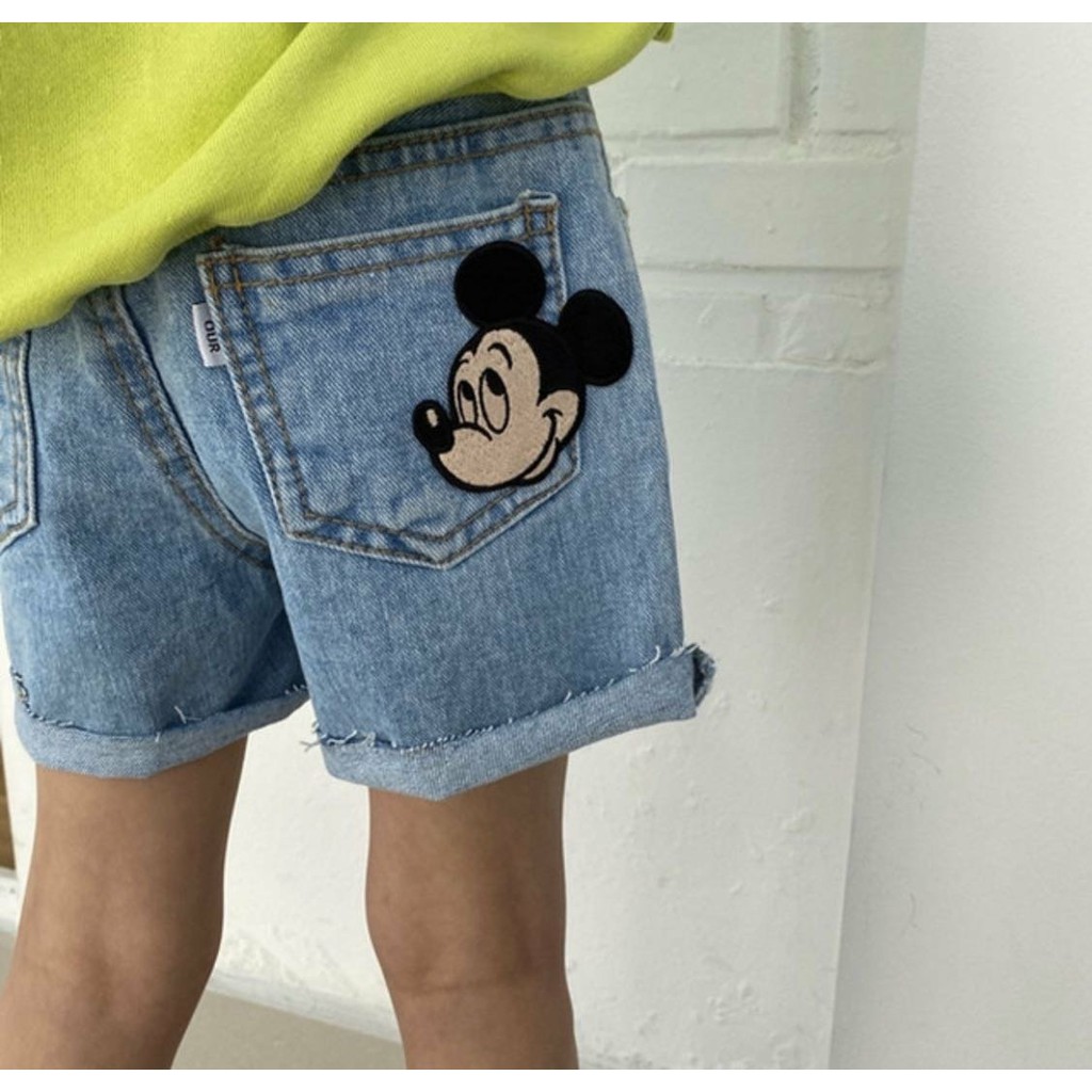 QUẦN JEAN MICKEY CHO BÉ TRAI BÉ GÁI 8-18kg