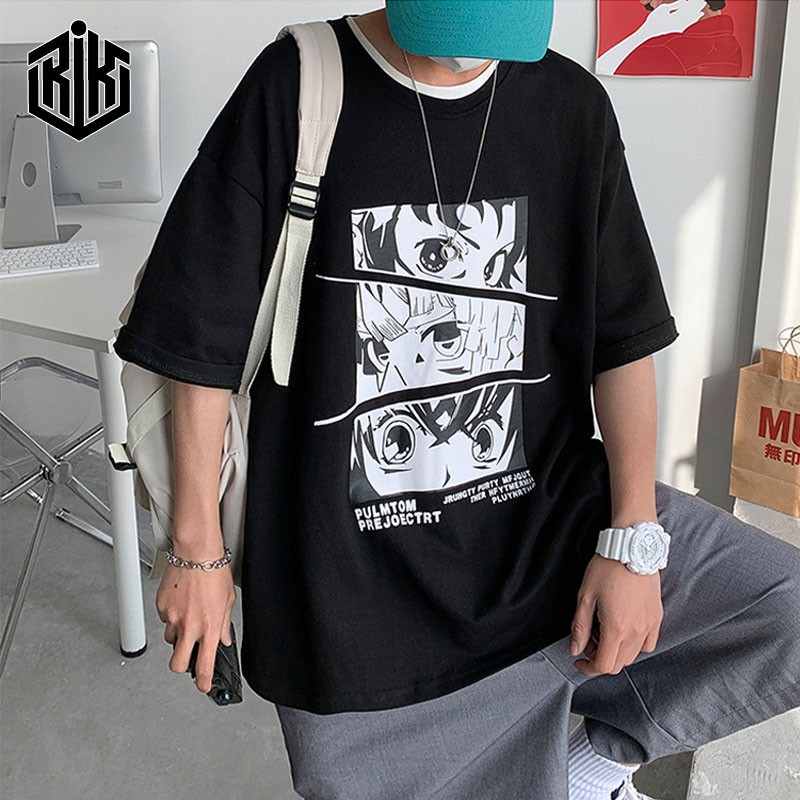 Áo Thun Unisex tay lỡ nữ nam form rộng oversize ATL133 | BigBuy360 - bigbuy360.vn