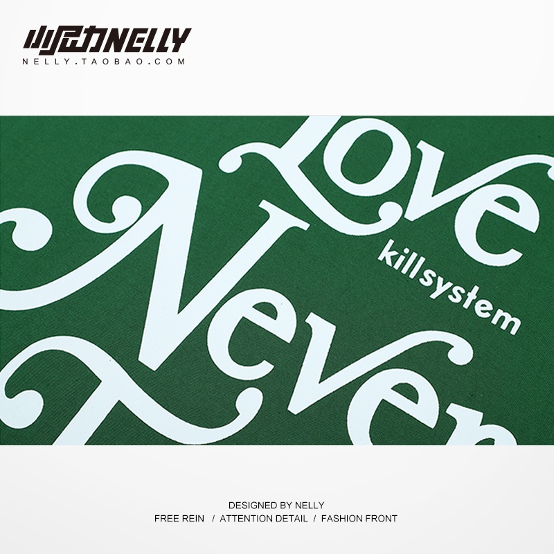 Áo phông Nelly Heybig tay ngắn - Love Never Faith