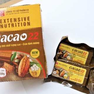 2 Gói Lương Khô Cacao