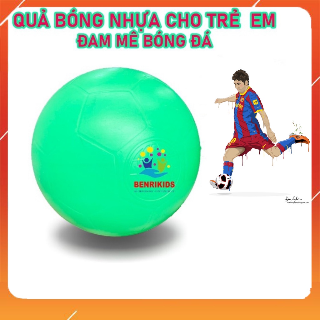 Đồ Chơi Bóng Đá Việt Nam Cho Bé - Bóng Phi Nhựa Size 15cm