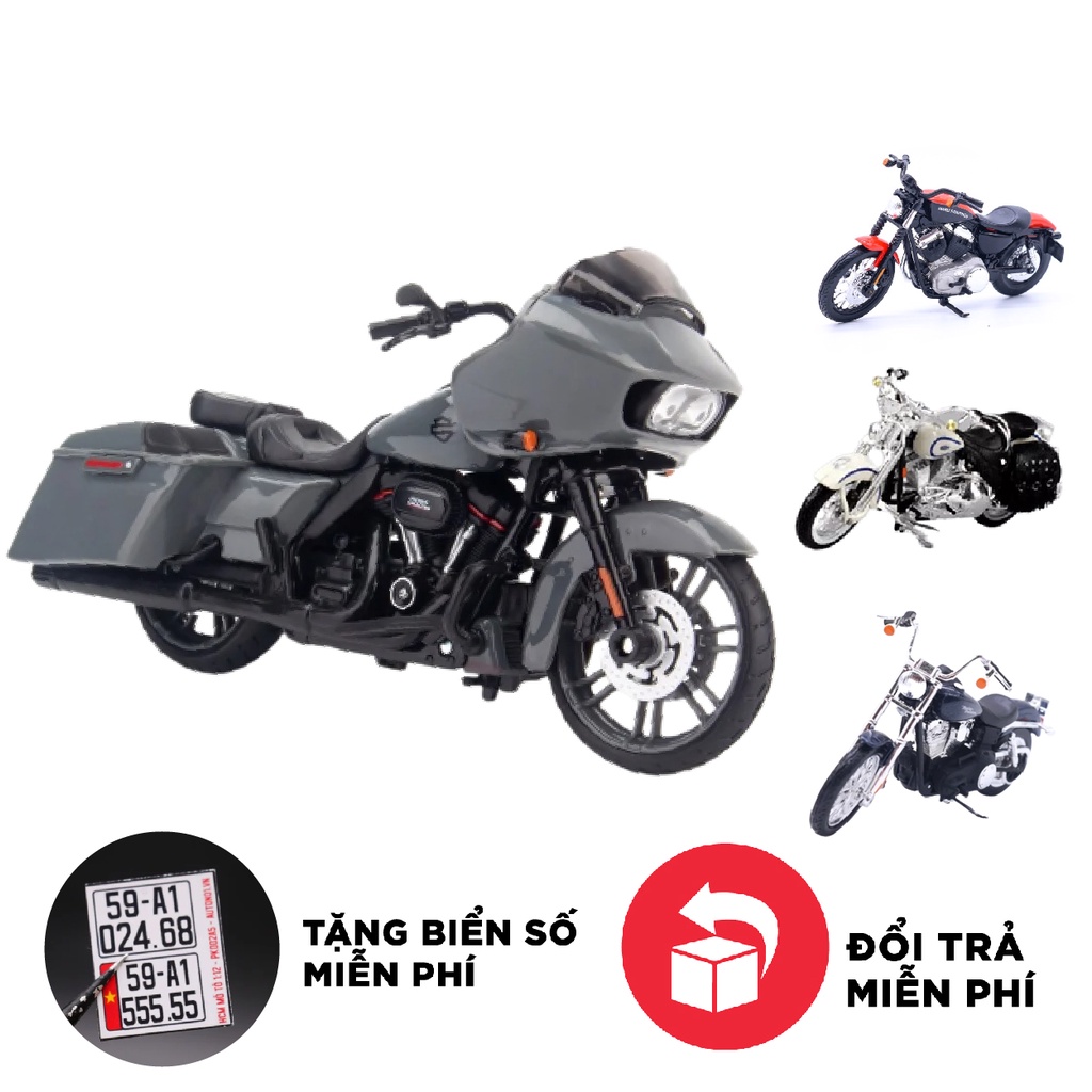 MÔ HÌNH HARLEY DAVIDSON 1:18 CÁC LOẠI