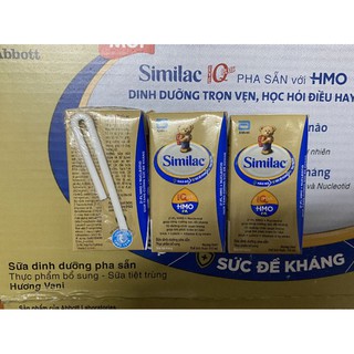 Sữa bột pha sẵn Similac thùng 48 hộp 110ml