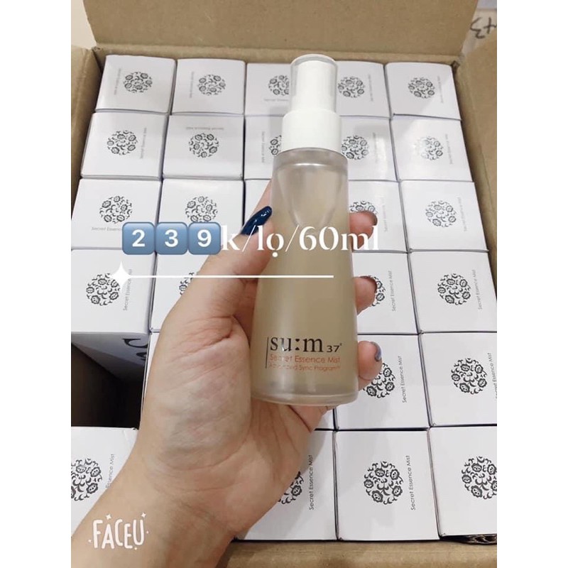 Xịt Khoáng Nước Thần Sum37 Secret Essence