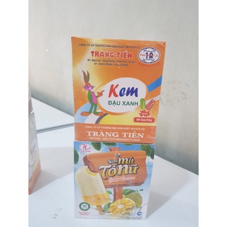 Hộp 10 cây kem tràng tiền rê - thương hiệu Hùng Linh kem ngon của người Việt