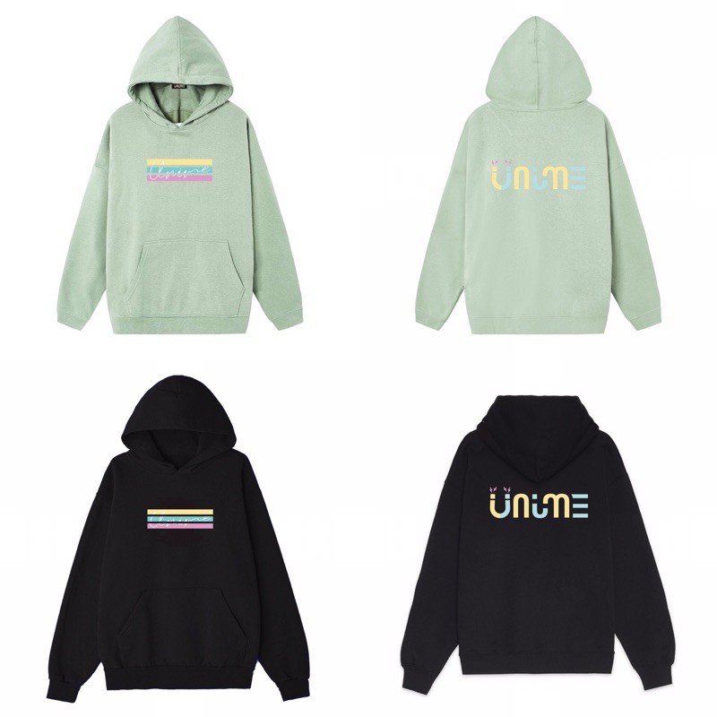 Áo khoác Hoodie Basic V1 100% cotton cao cấp - Đen
