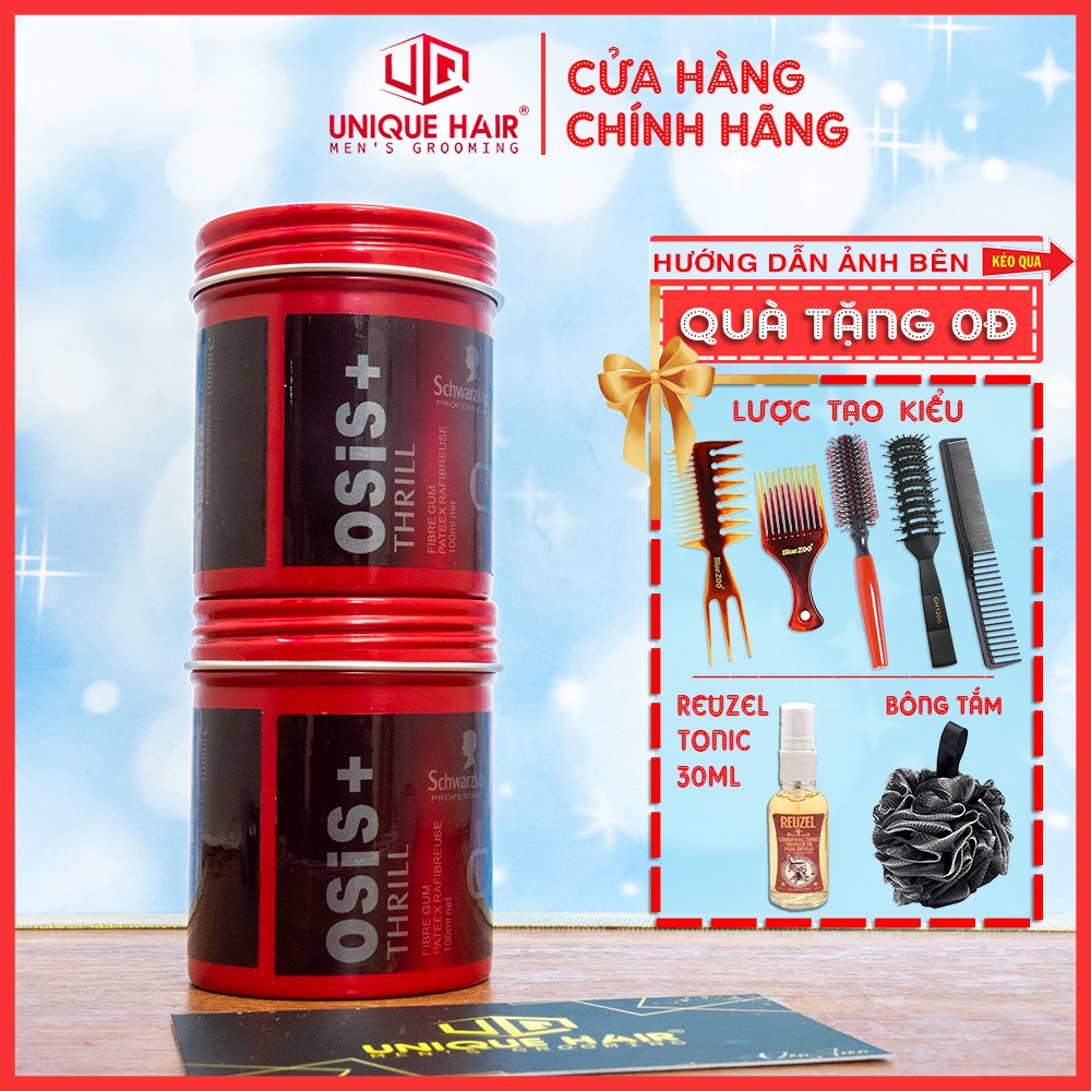 Sáp vuốt tóc Osis Thrill + TẶNG LƯỢC CHAOBA | RẺ VÔ ĐỊCH