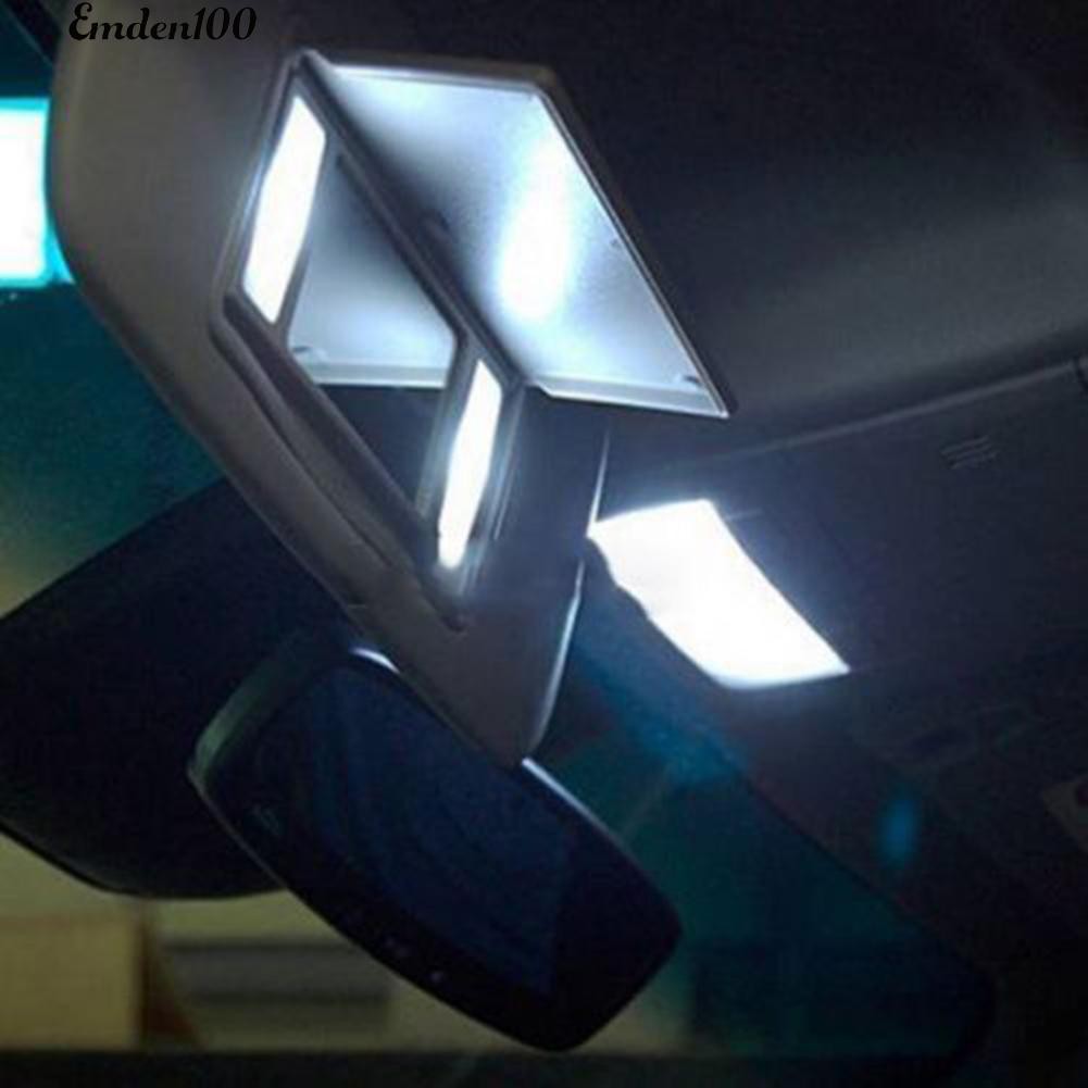 2 Bóng LED ánh sáng trắng có cầu chì cho xe hơi