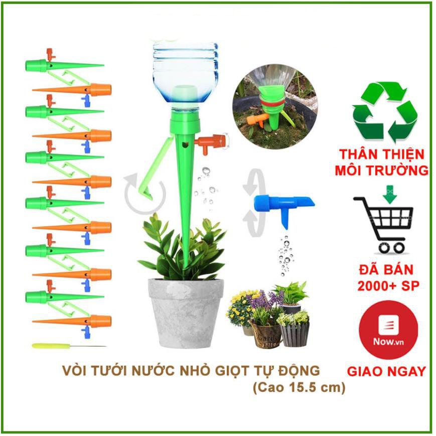 [MIỄN PHÍ VẬN CHUYỂN 70K] Bộ dụng cụ tưới cây nhỏ giọt tự động 155*20mm/6.1*0.8in - VÒI TƯỚI NƯỚC NHỎ GIỌT CHẢY CHẬM