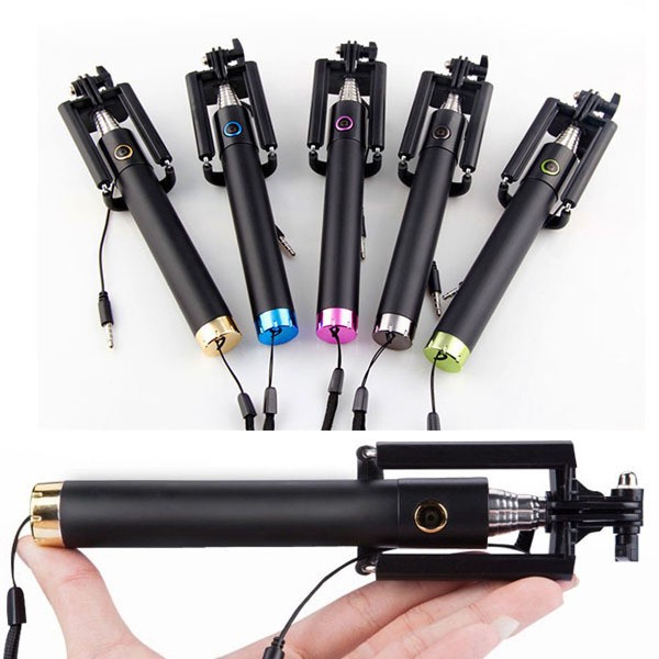 Gậy Chụp Hình Tự Sướng Xi Sắt Mini Đẹp Long Lanh