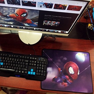 Lót Chuột Spider Man Chibi (40x30)