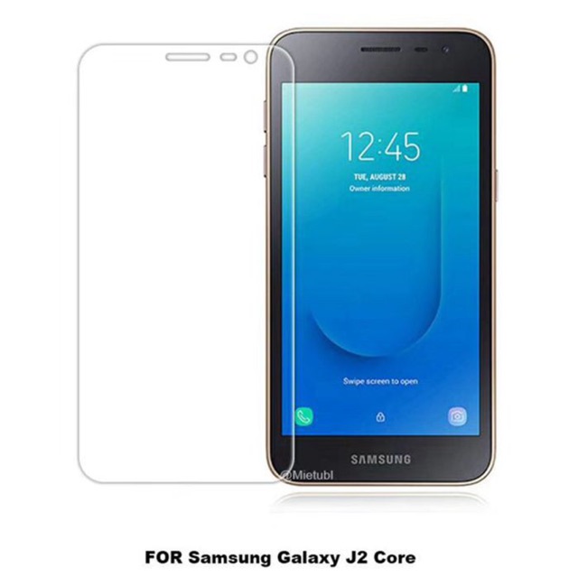 Samsung Galaxy J2 Core kính cường lực kèm phụ kiện dán tại nhà