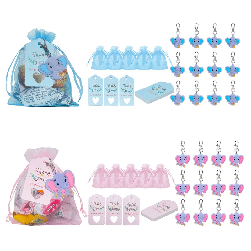 ✿ Móc Khóa Giấy Kraft In Chữ Thank You Kèm Chữ Thank You Độc Đáo