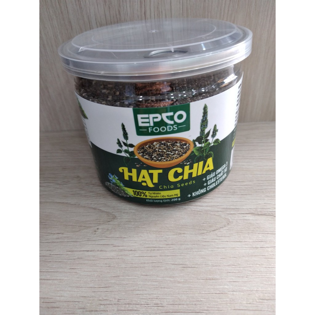 HẠT CHIA NAM MỸ 200G (HỦ) (CHẤT LƯỢNG CAO)