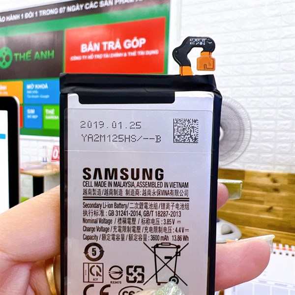 Pin thay thế Samsung J7 pro / J730 EB-BA720ABE , bảo hành đổi trả