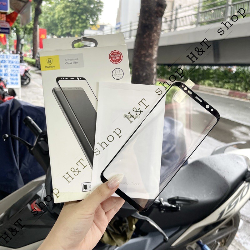 KÍNH CƯỜNG LỰC SAMSUNG S8PLUS / S8+ FULL MÀN HÌNH BASEUS