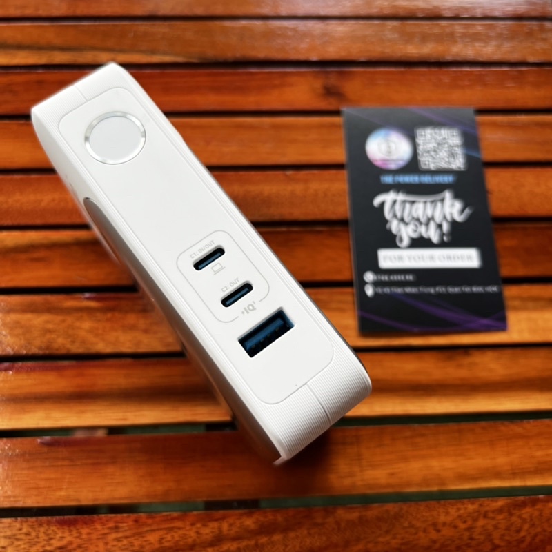 Củ sạc nhanh Anker 733 Fusion 2in1 A1651 kiêm sạc dự phòng dung lượng 10000mah GaNPrime PowerCore 65W