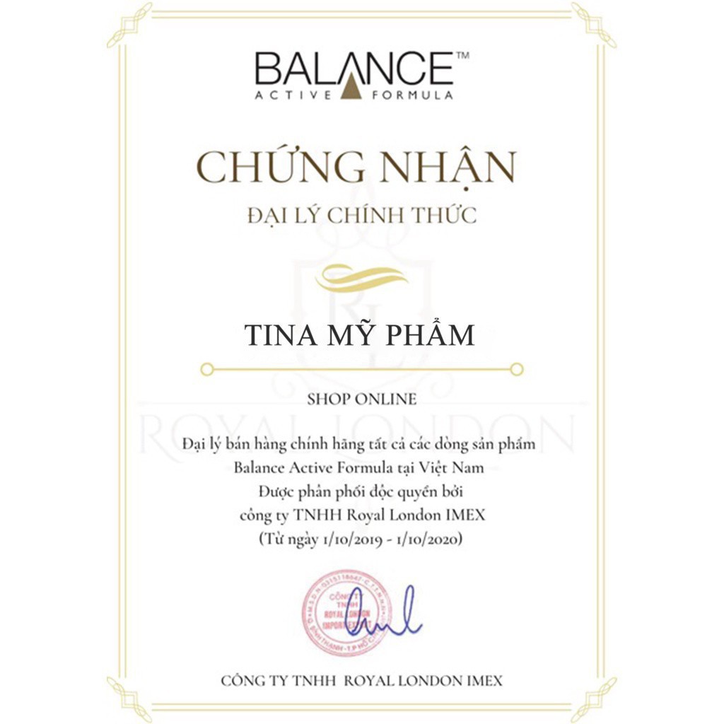 [Chính Hãng] Serum Trắng Da, Mờ Thâm Balance Active Formula Vitamin C Brightening 30ml - Tinh Chất Dưỡng Da Serum