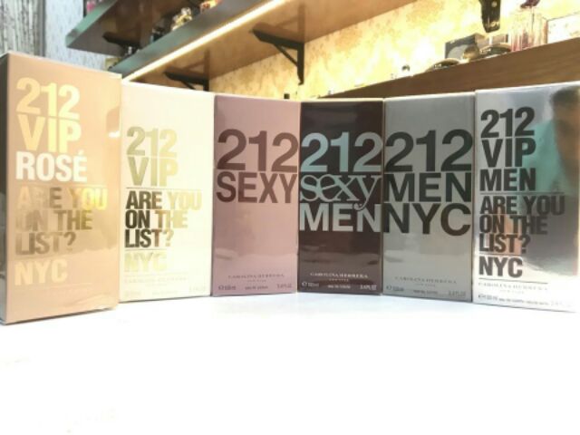 COMBO NƯỚC HOA 212 NAM NỮ | Thế Giới Skin Care