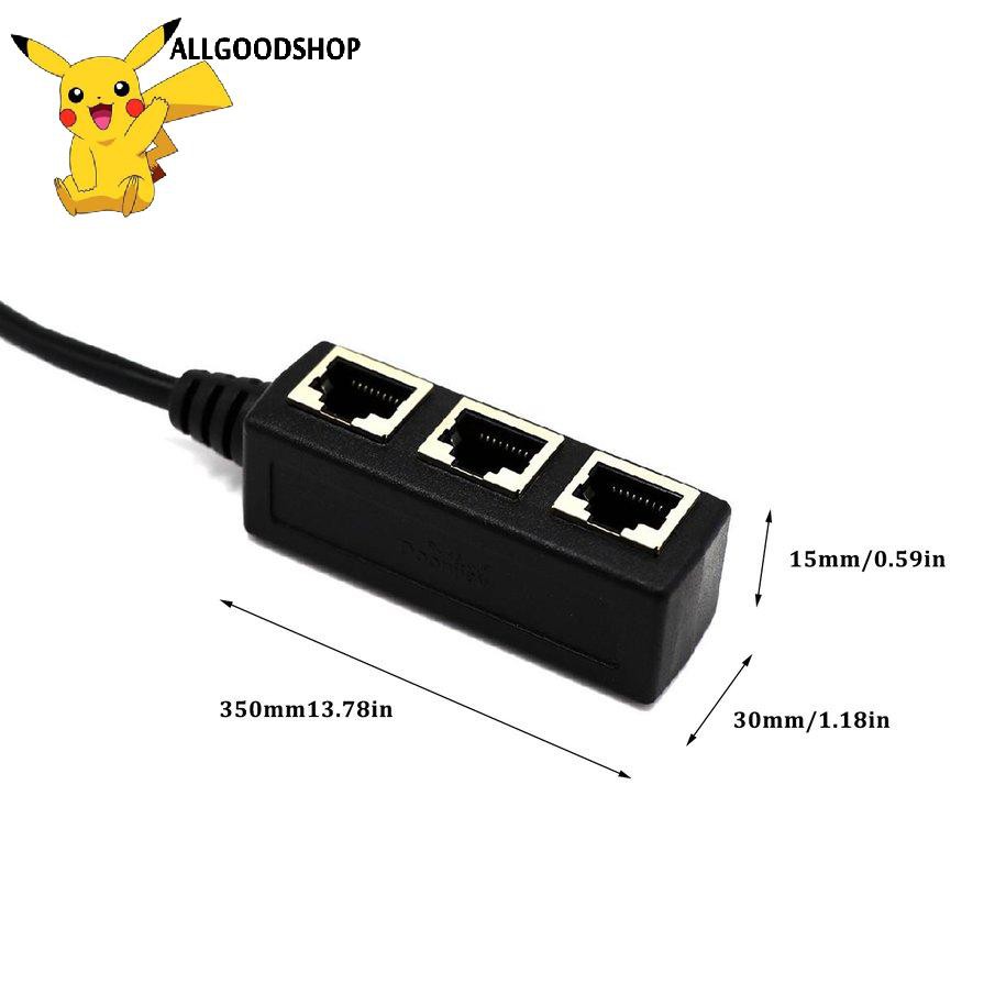 Bộ chia 1 sang 3 cổng mạng Lan Rj45