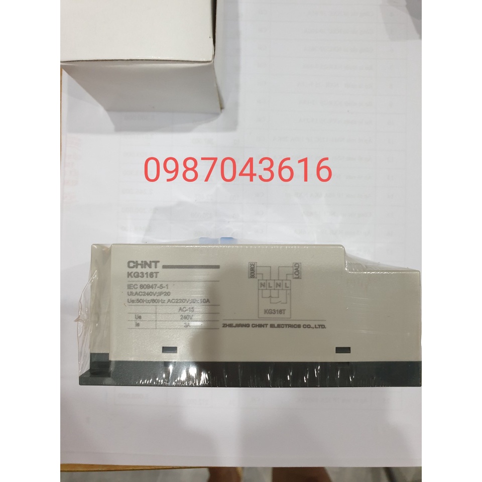 Rơ le thòi gian Chint KG316T