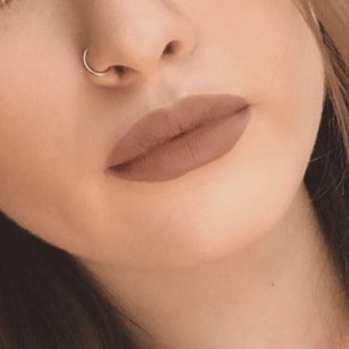 1 Khuyên Mũi Giả Xỏ Màu Vàng / Bạc Thời Trang Cá Tính Cho Nữ